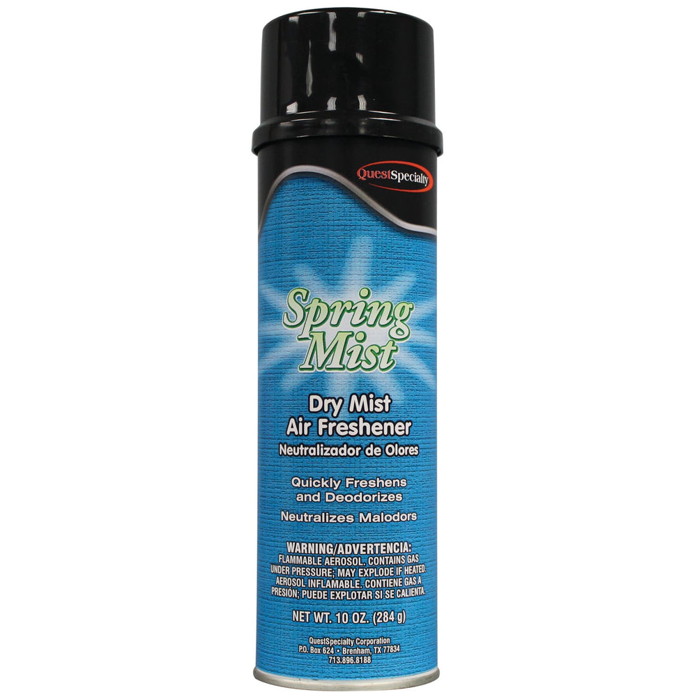 Air Freshener, Spring Mist, Aerosol, Dry Mist,12 - 1 COUNT