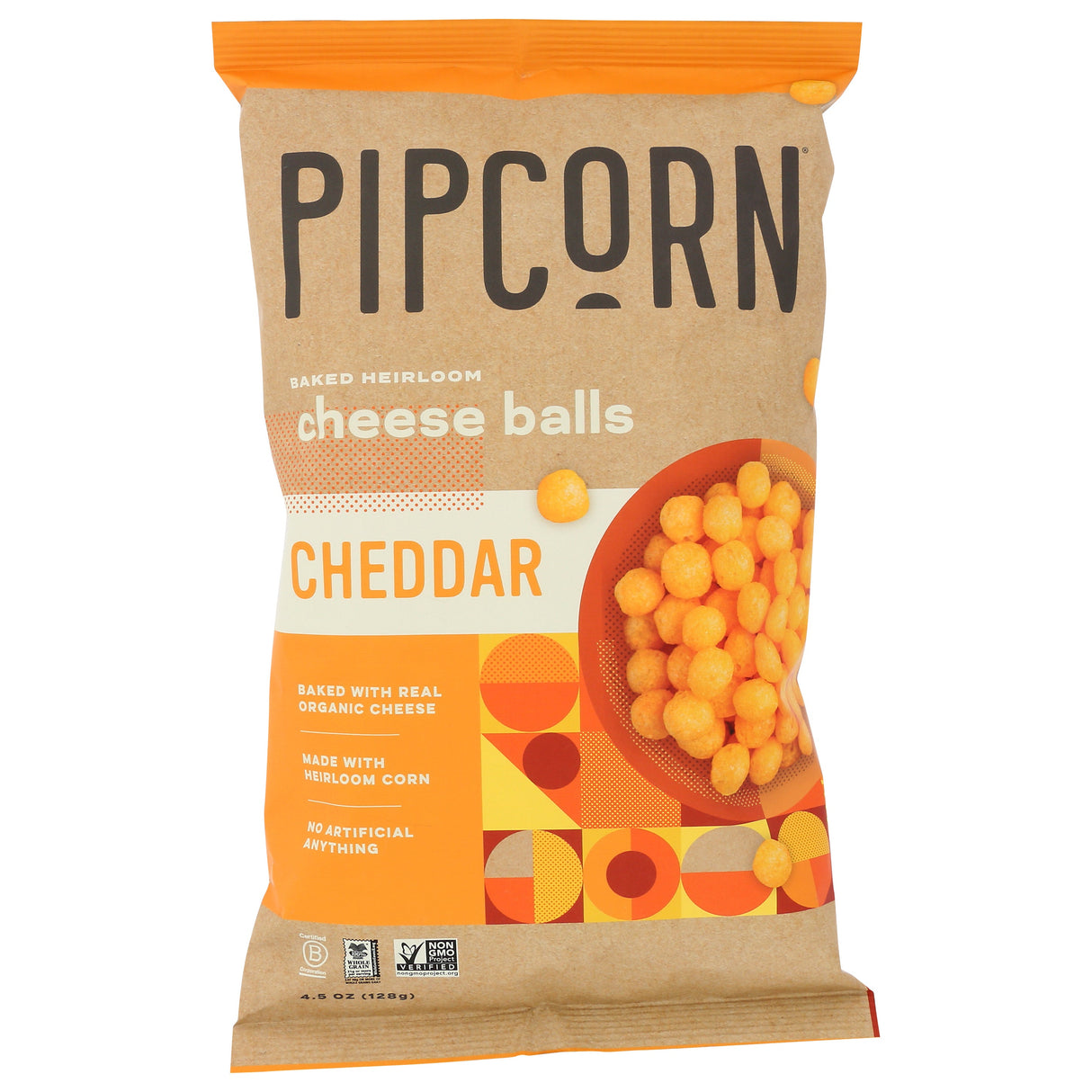 Snacks, Cheese Balls, Cheddar,12 - 4.5 OUNCE