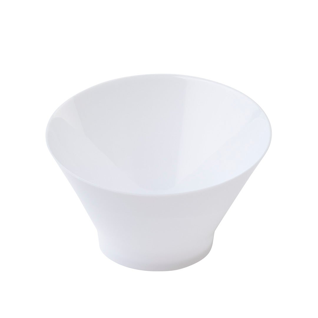 Bowls, 5 Ounce, Plastic, White, Round Incline,1 - 100 COUNT
