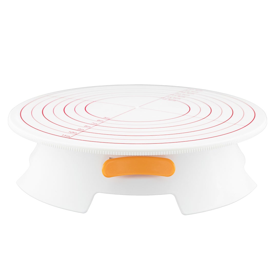 Turntable, 12 Inch, Plastic, Non-Slip Base, with Piping Bags,1 - 5 COUNT