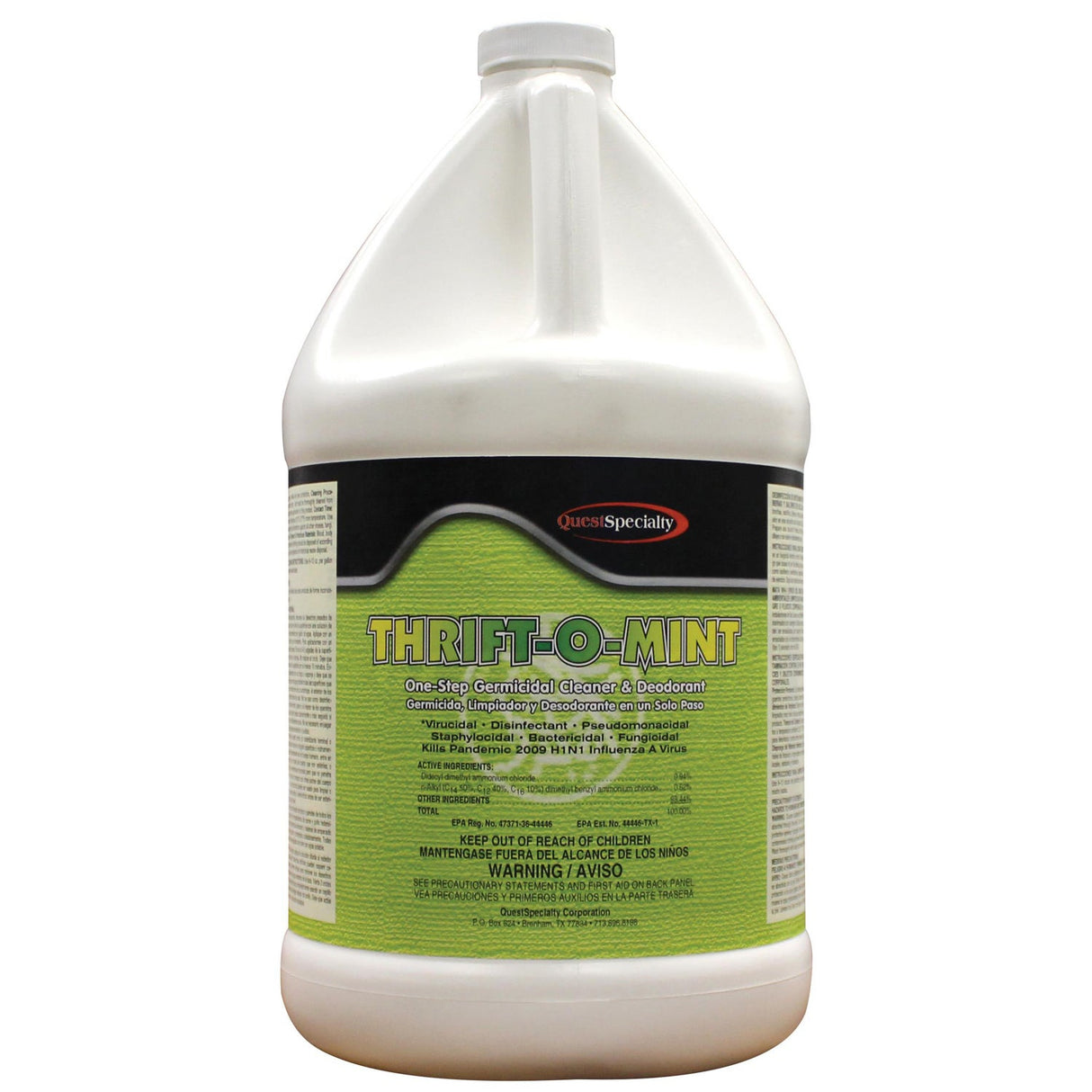 Cleaner & Disinfectant, Ready-to-Use, Liquid, Mint,4 - 1 GALLON