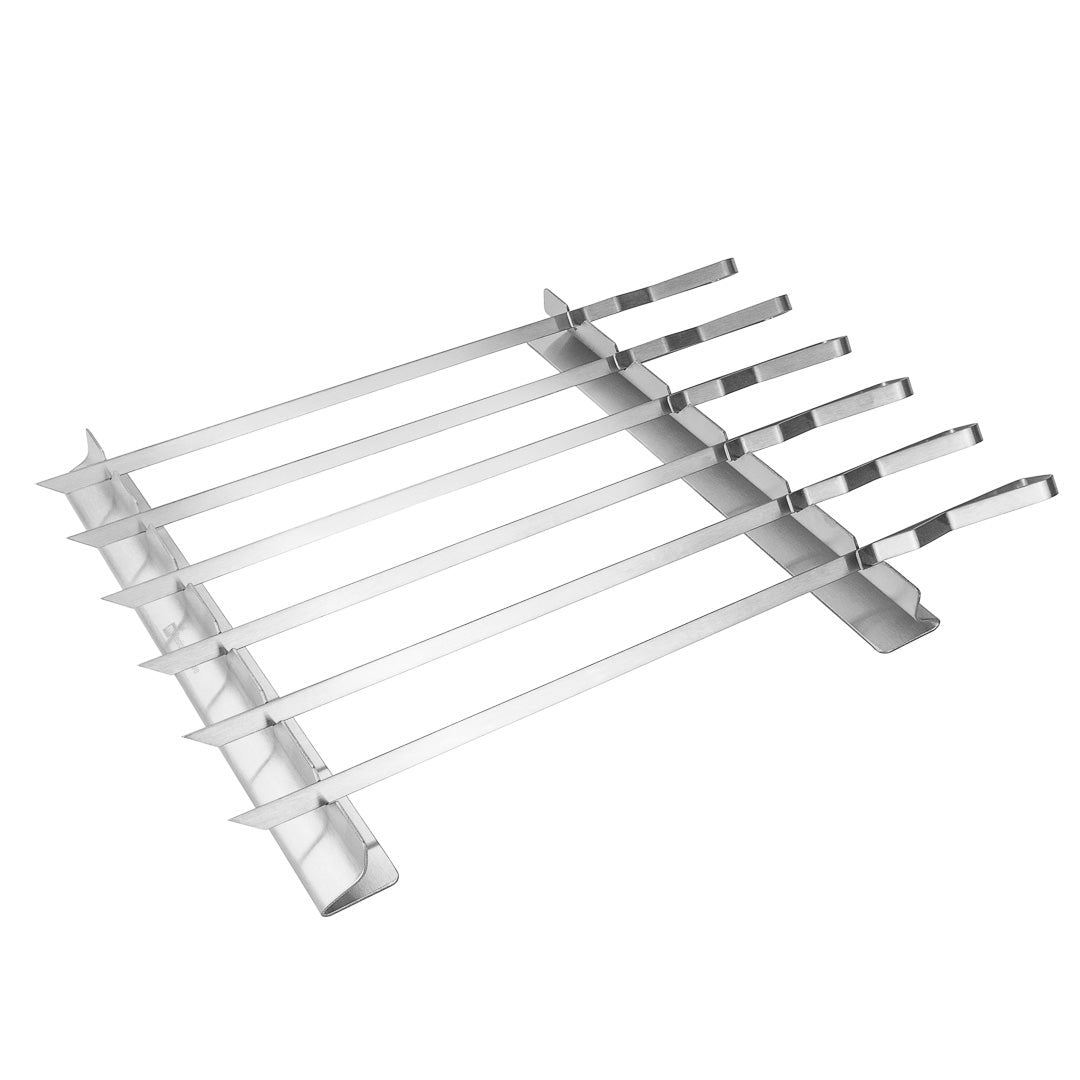 Skewer Set, 17 Inch, Stainless Steel, with Base,1 - 8 COUNT