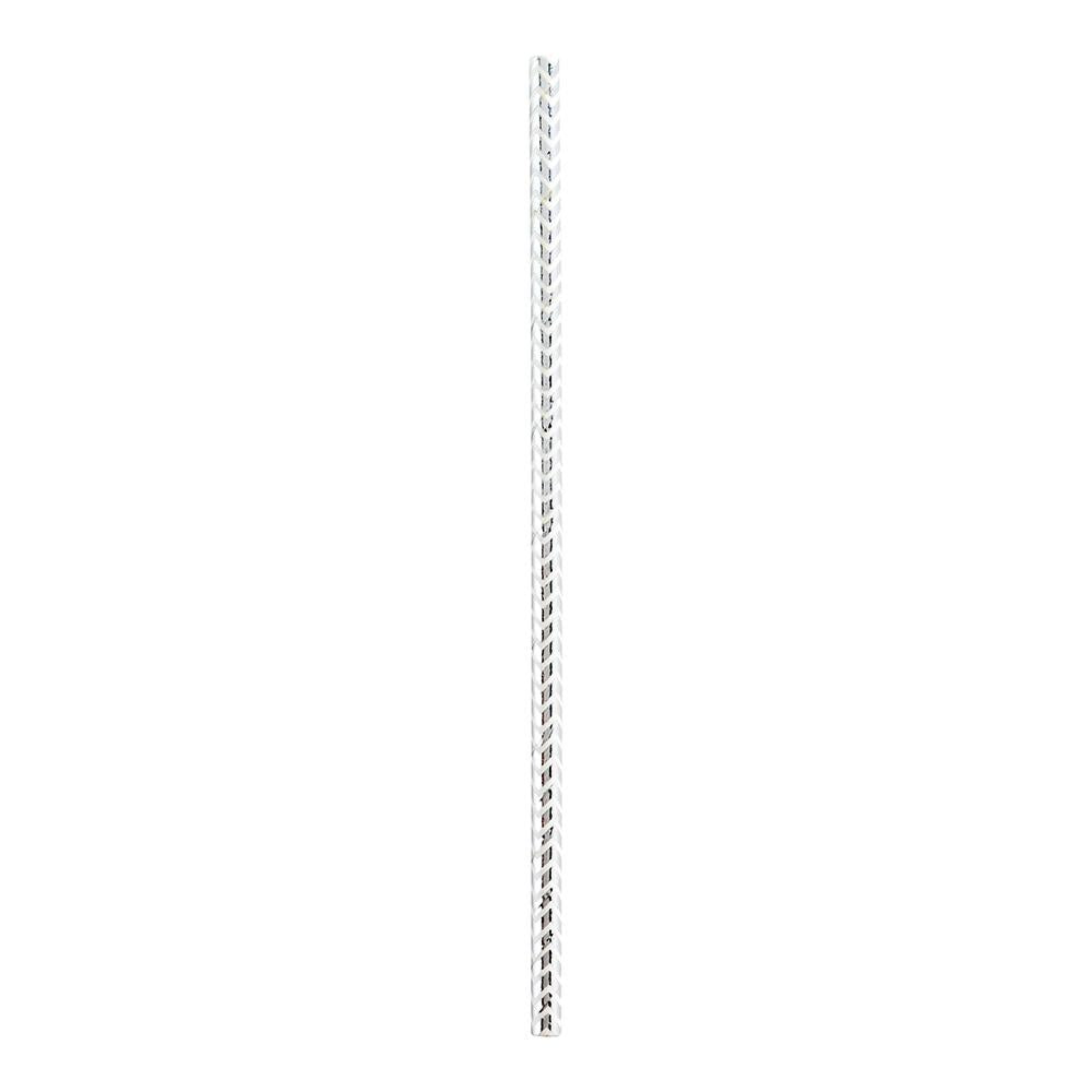 Straws, 7.75 Inch, Paper, Metallic Silver, Biodegradable,1 - 25 COUNT