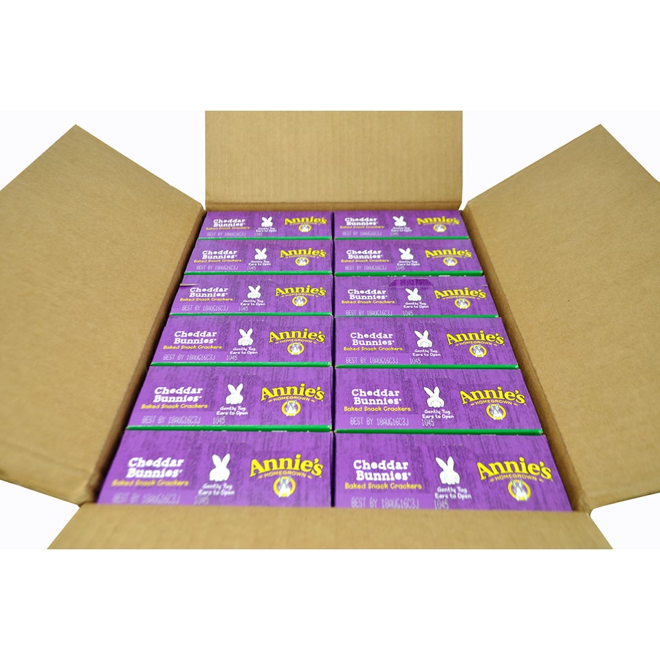 Cracker, Cheddar, Bunny,12 - 7.5 OUNCE