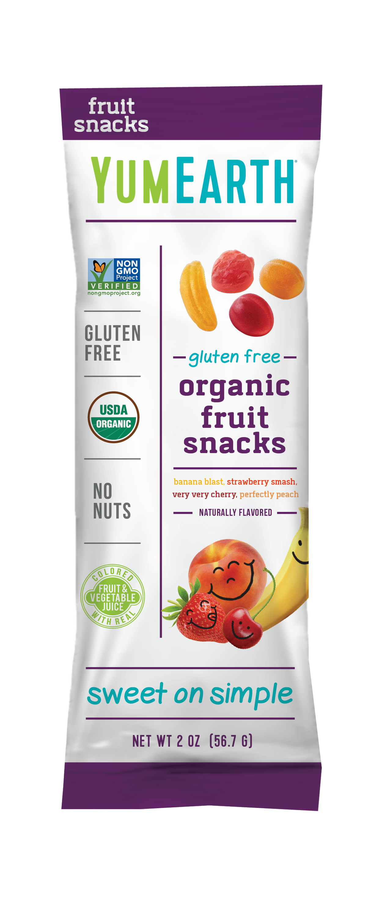 Snacks, Fruit, Assorted Flavor,12 - 2 OUNCE