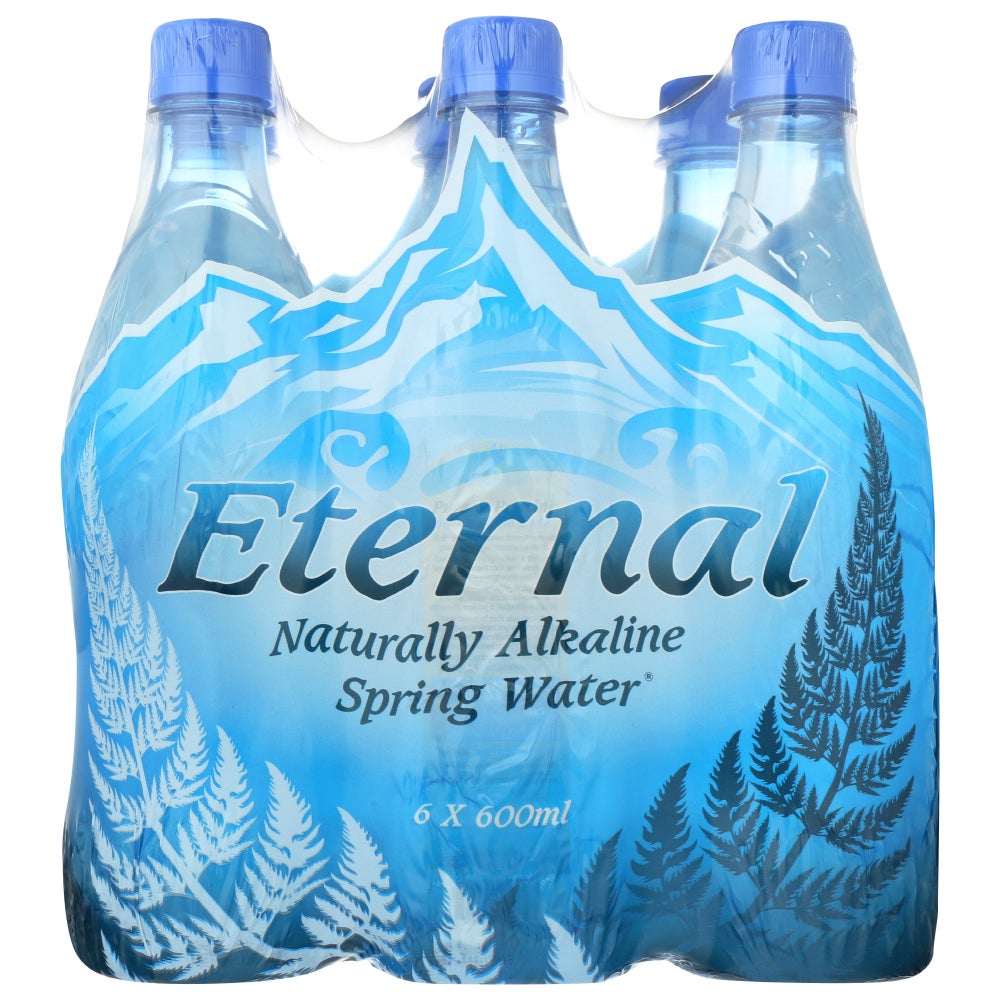 Water, Spring, Natural Alkaline, 20.3 Fluid Ounce,4 - 6 COUNT