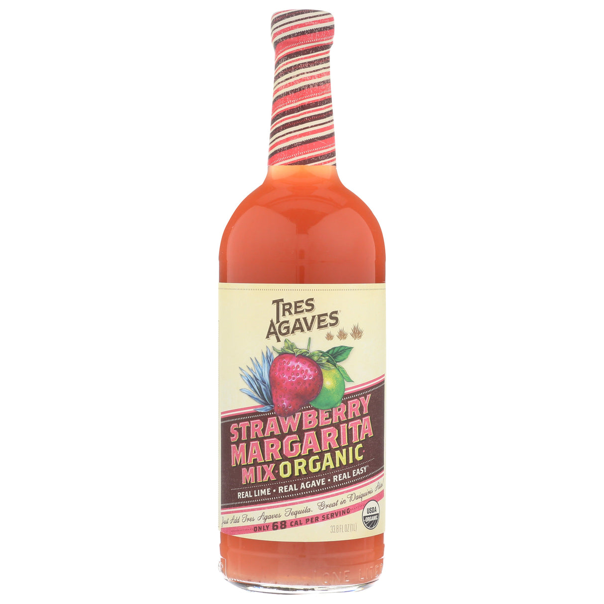 Cocktail Mix, Margarita, Strawberry,12 - 33.8 FLUID
