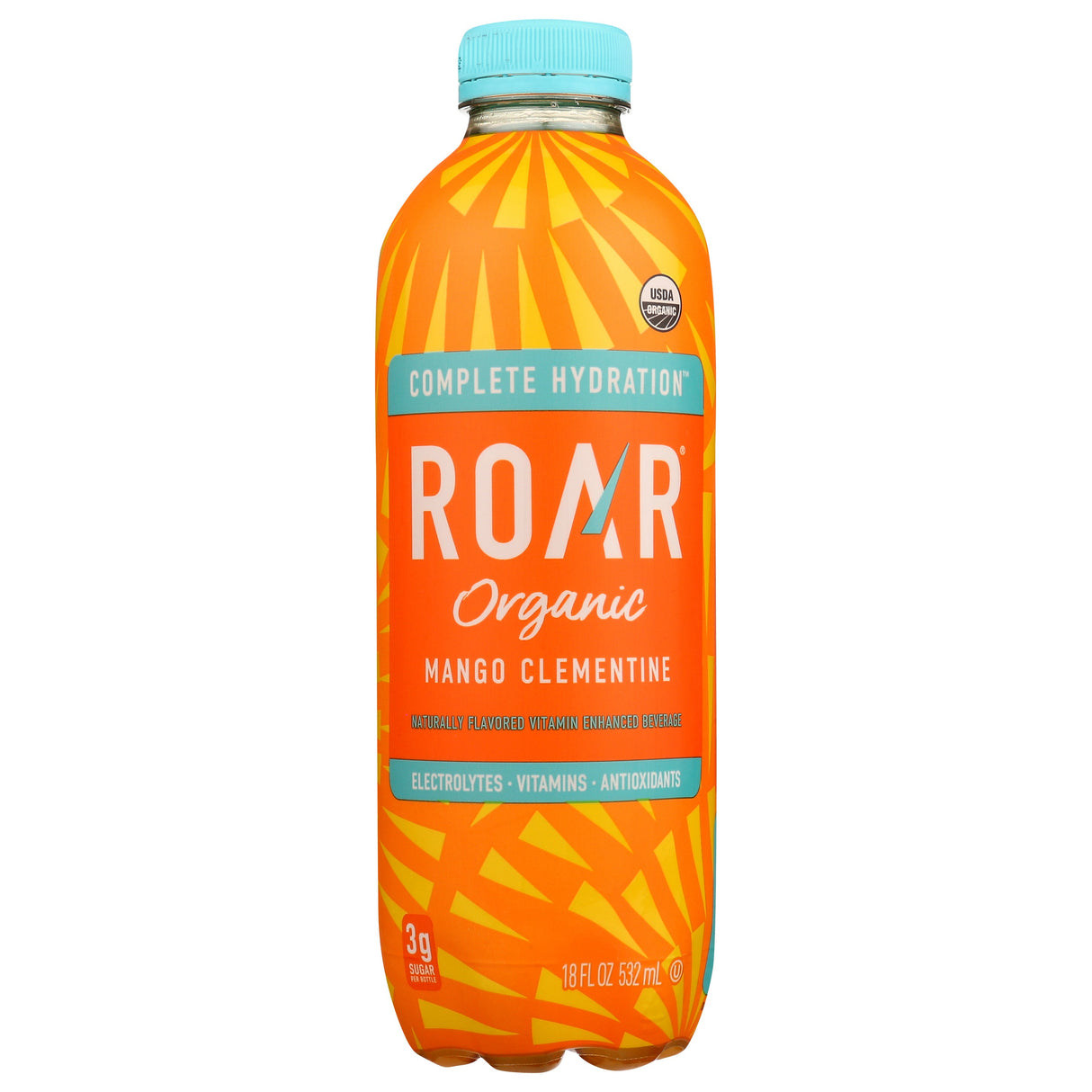 Energy Drink, Mango Clementine, with Electrolytes, Single-Serve,12 - 18 FLUID
