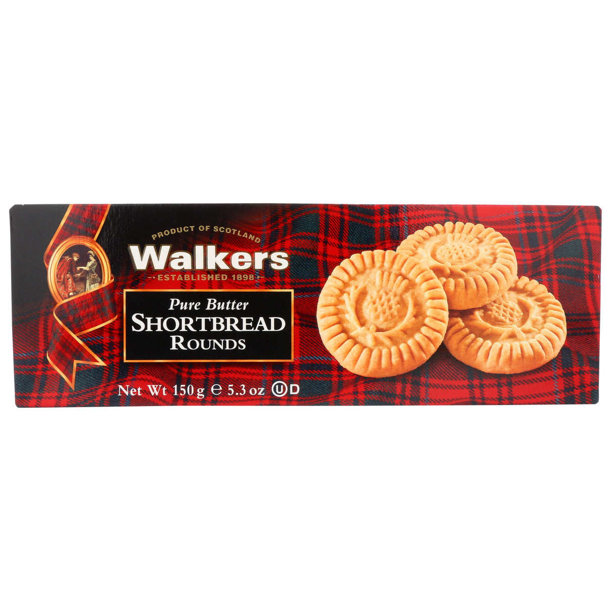 Cookies, Pure Butter Shortbread, Round,12 - 5.3 OUNCE