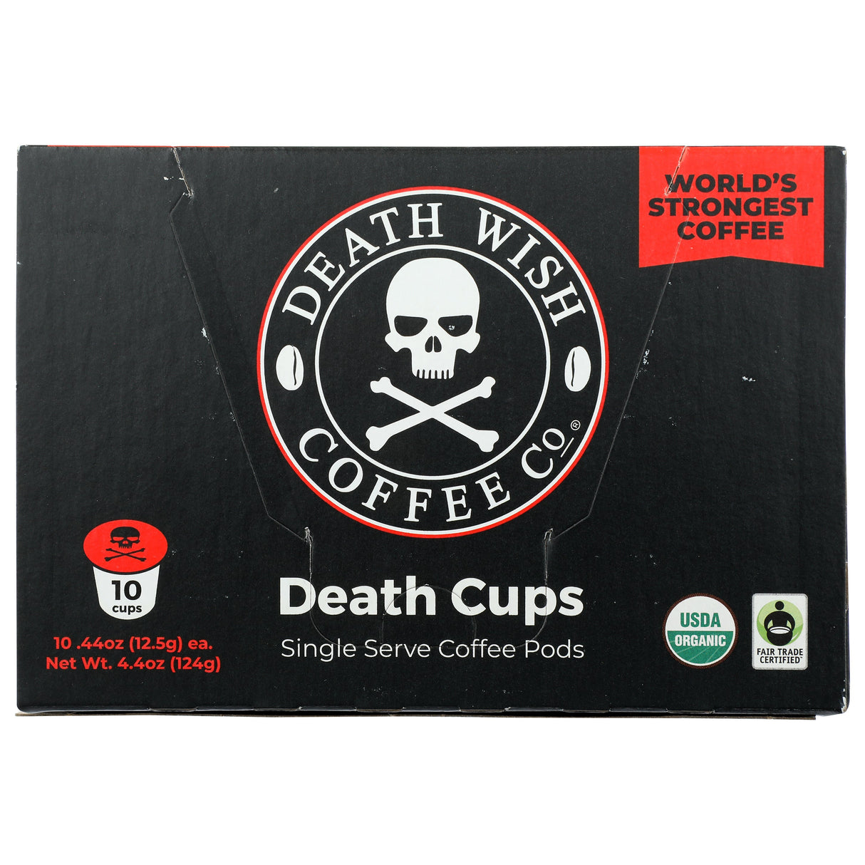 Coffee, Ground, Single-Serve Cups, 0.44 Ounce,6 - 10 COUNT