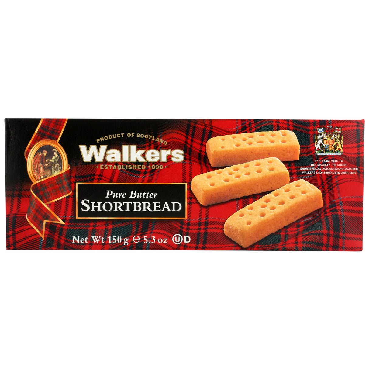 Cookies, Pure Butter Shortbread, Fingers,12 - 5.3 OUNCE
