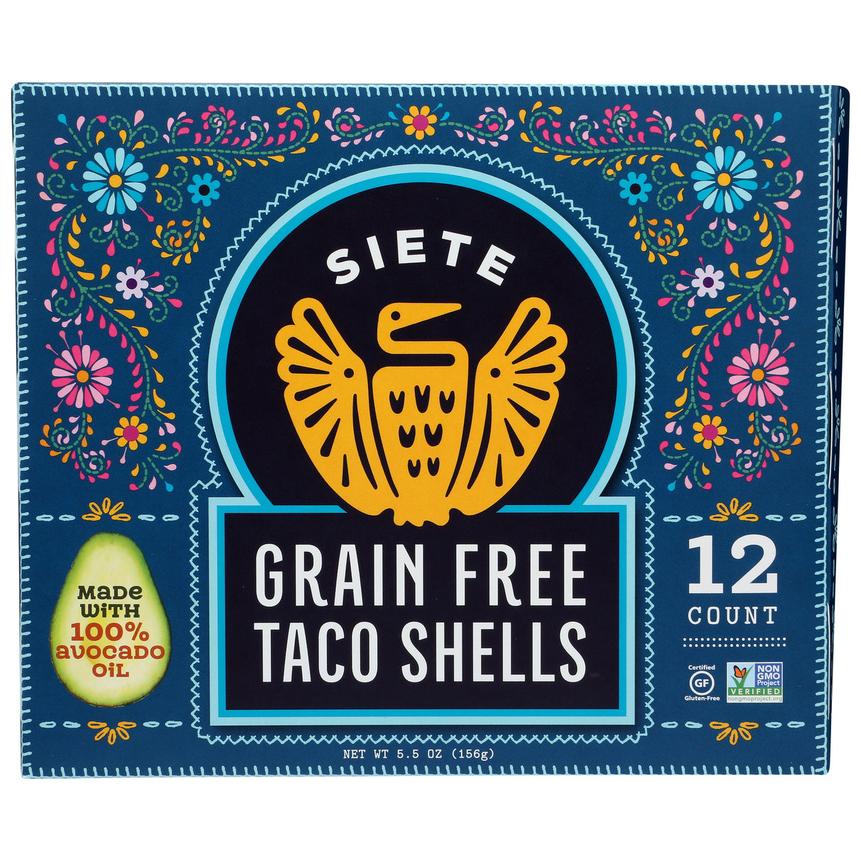 Taco Shells, Grain Free,12 - 5.5 OUNCE