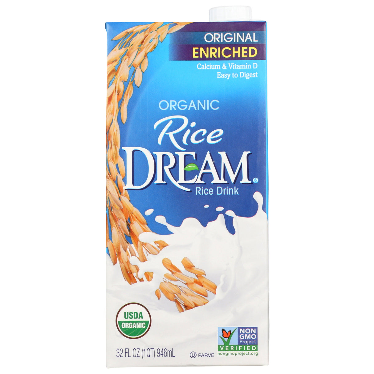 Milk, Rice, Original, Shelf-Stable,6 - 32 FLUID