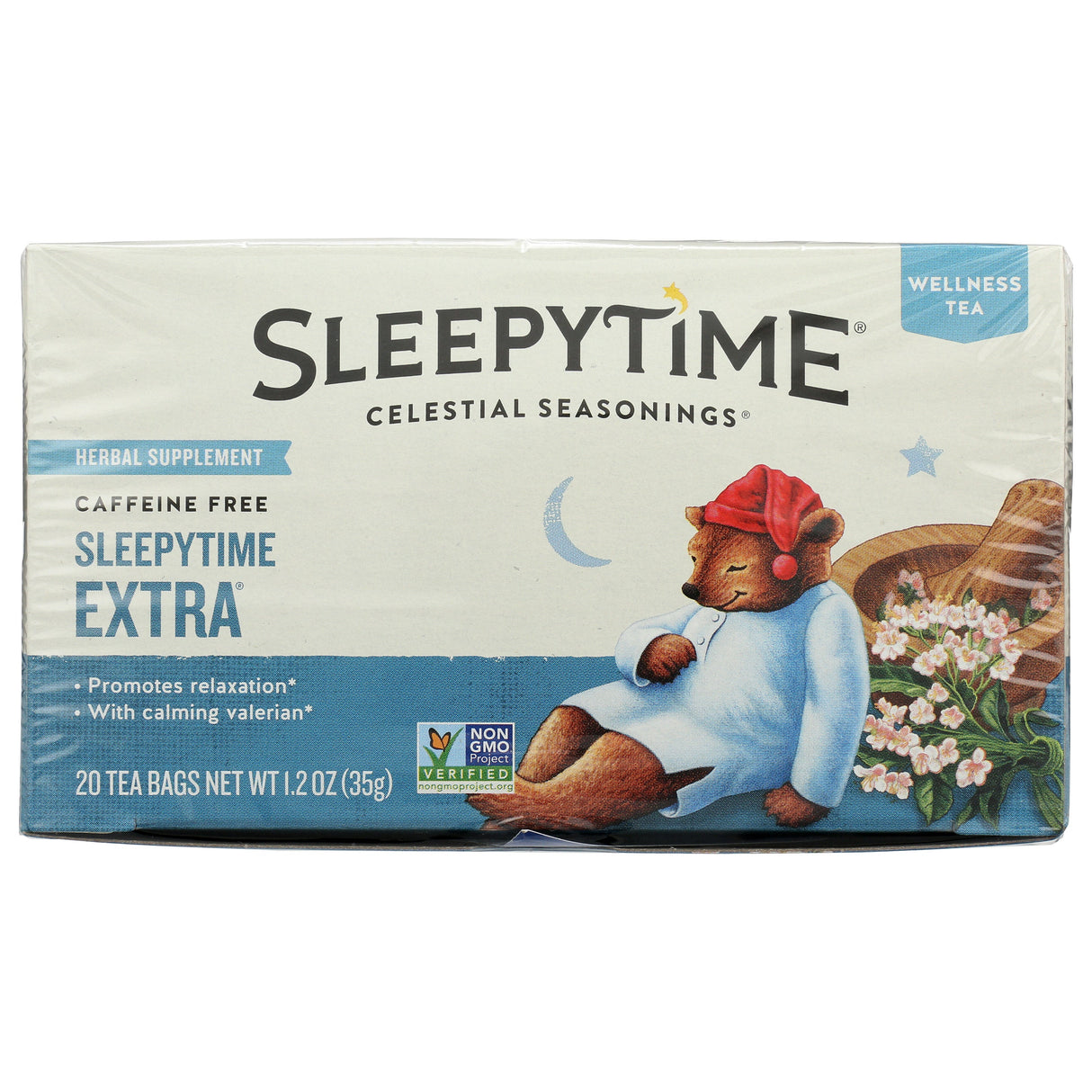 Tea, Herbal, Individually Wrapped with String,6 - 20 COUNT