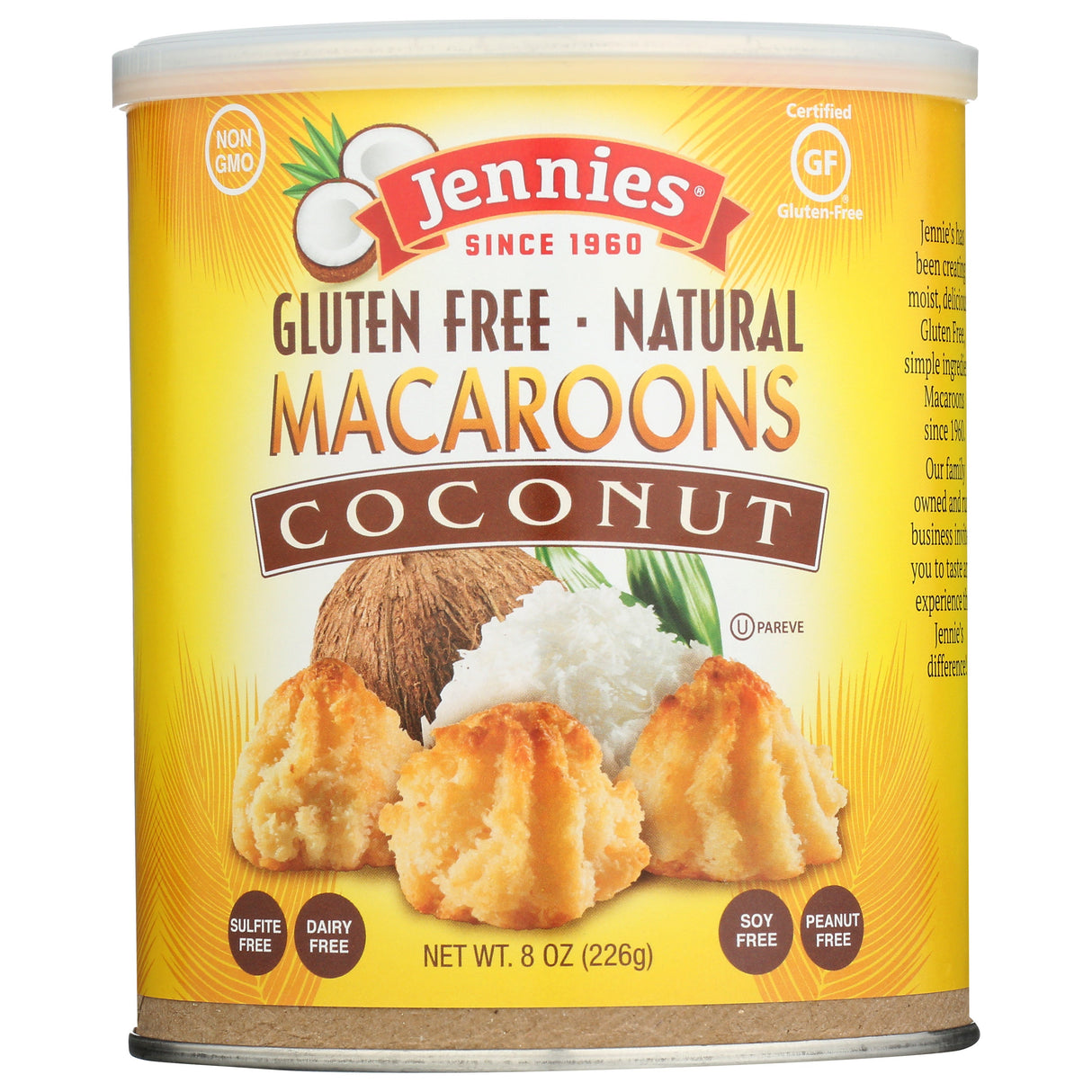 Macaroons, Coconut, Shelf-Stable,6 - 8 OUNCE
