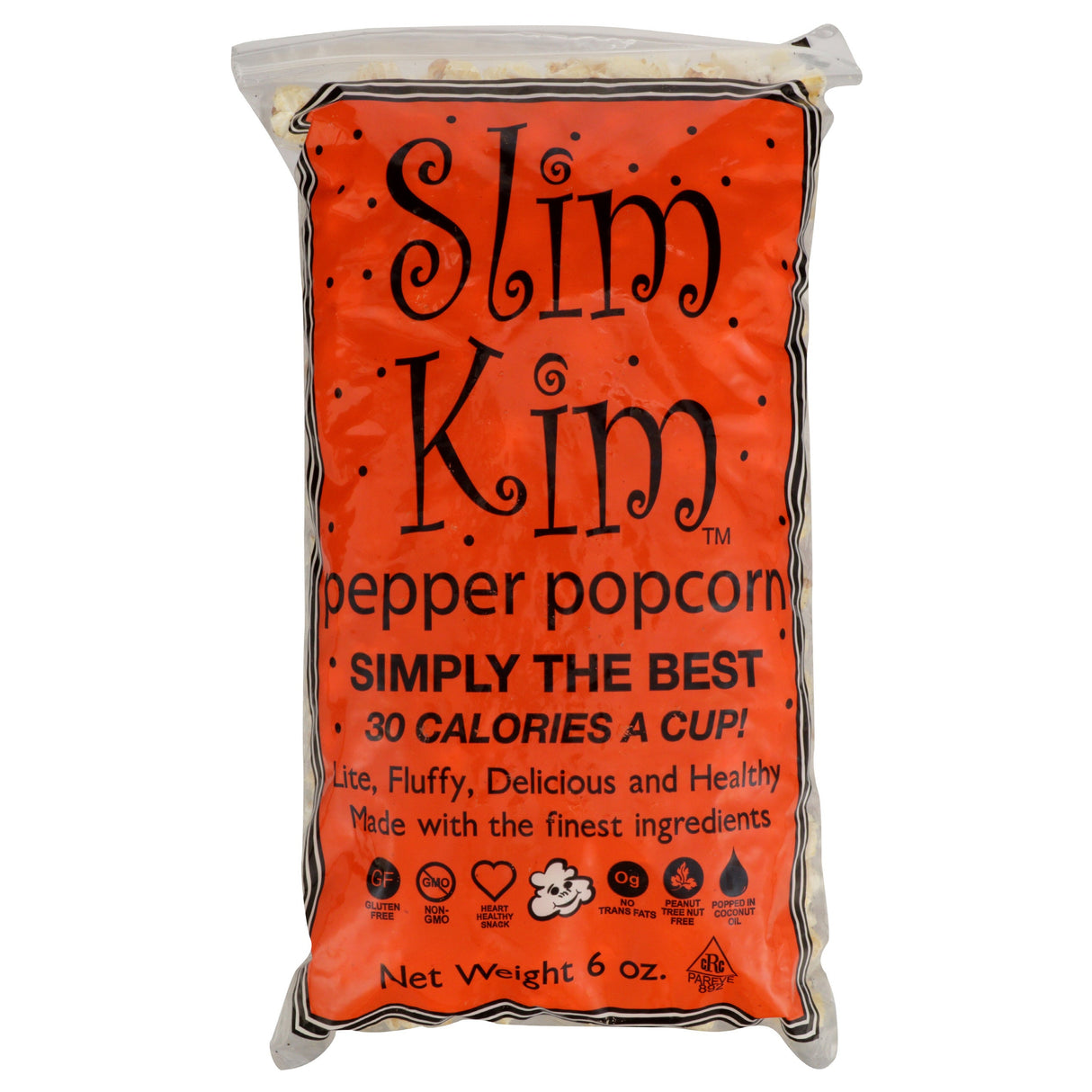 Popcorn, Ready-to-Eat, Pepper & Salt,12 - 6 OUNCE