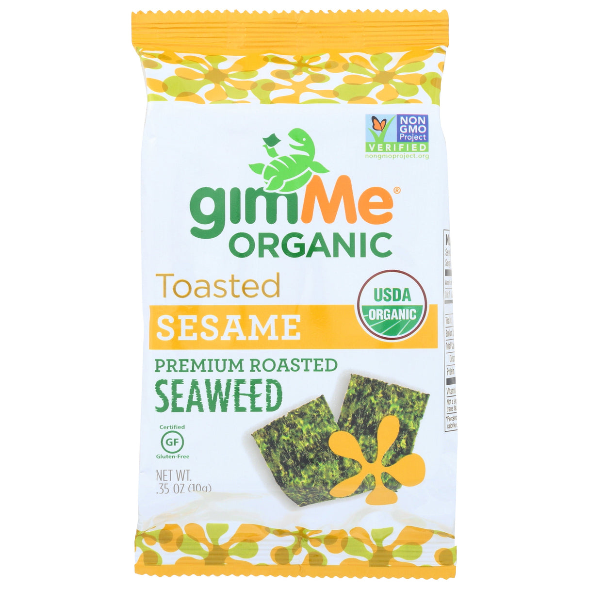 Snacks, Roasted Seaweed, Toasted Sesame,12 - 0.35 OUNCE