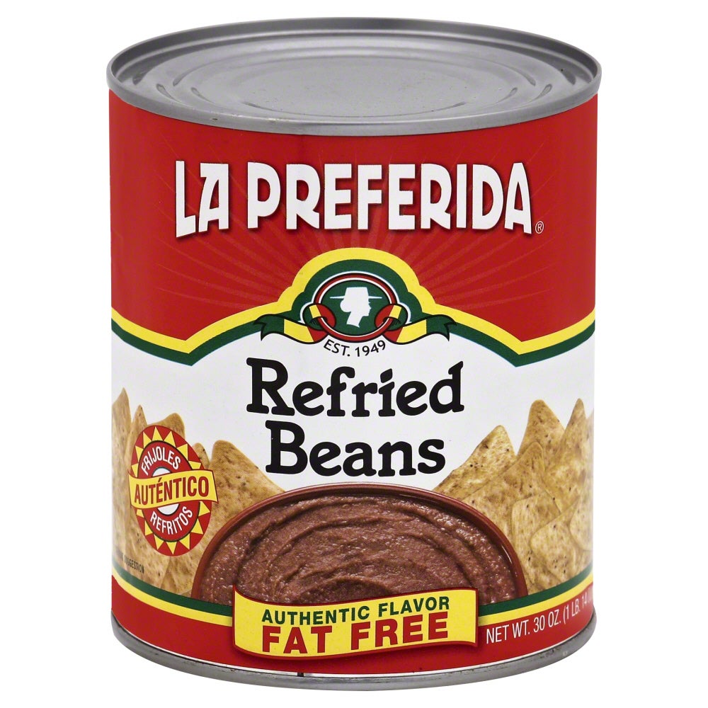 Beans, Refried, Low Fat,12 - 30 OUNCE