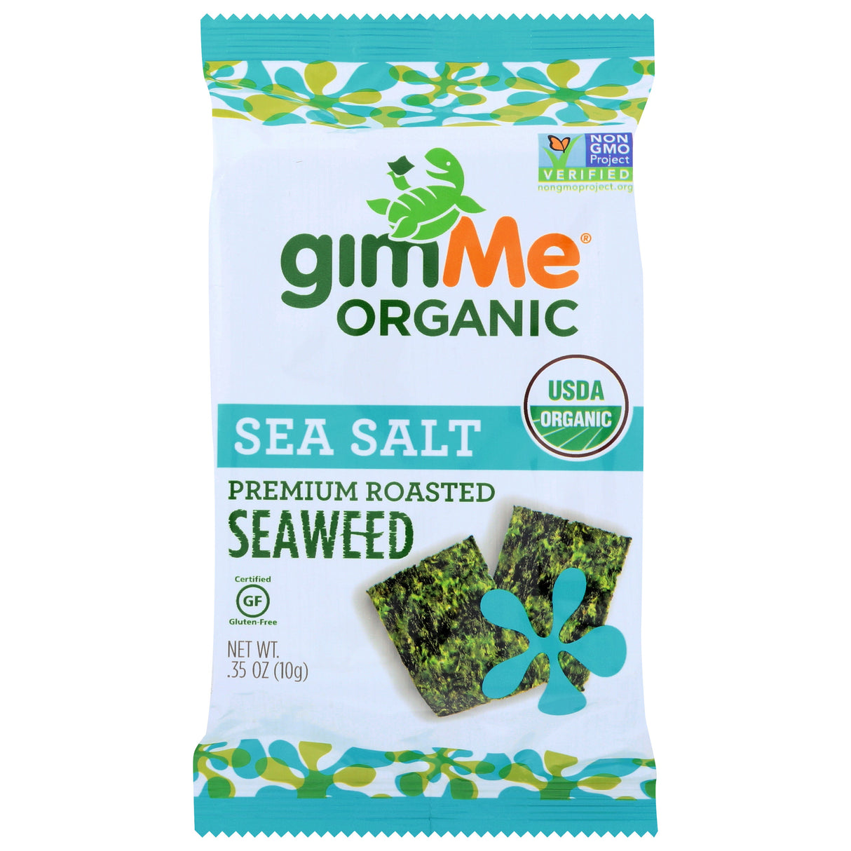 Snacks, Roasted Seaweed, Sea Salt,12 - 0.35 OUNCE