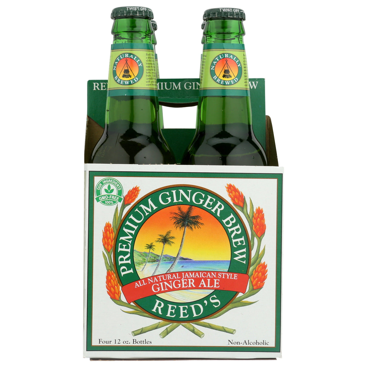 Soft Drink, Ginger Beer, Single-Serve, 12 Fluid Ounce,6 - 4 COUNT