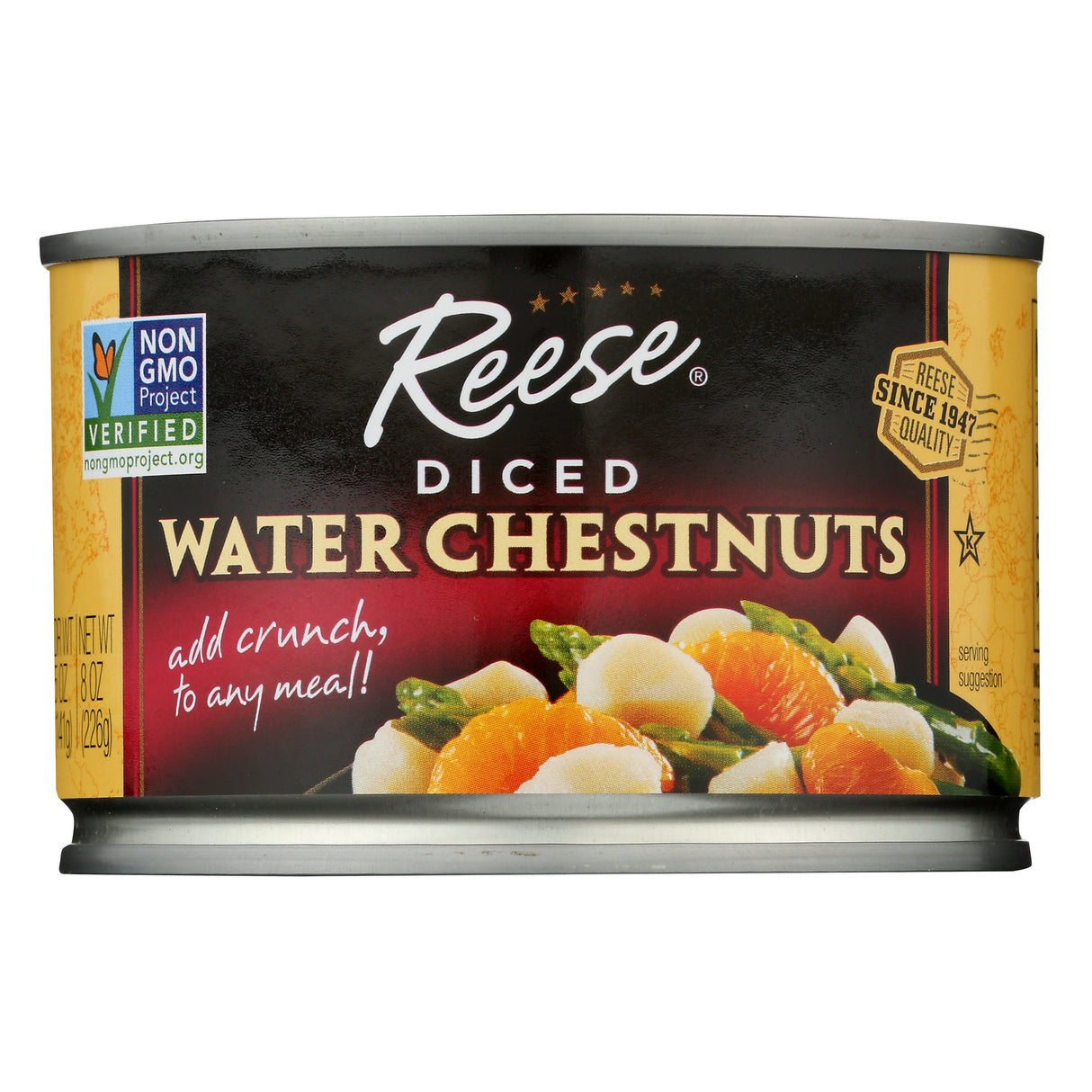 Water Chestnut, Diced,24 - 8 OUNCE