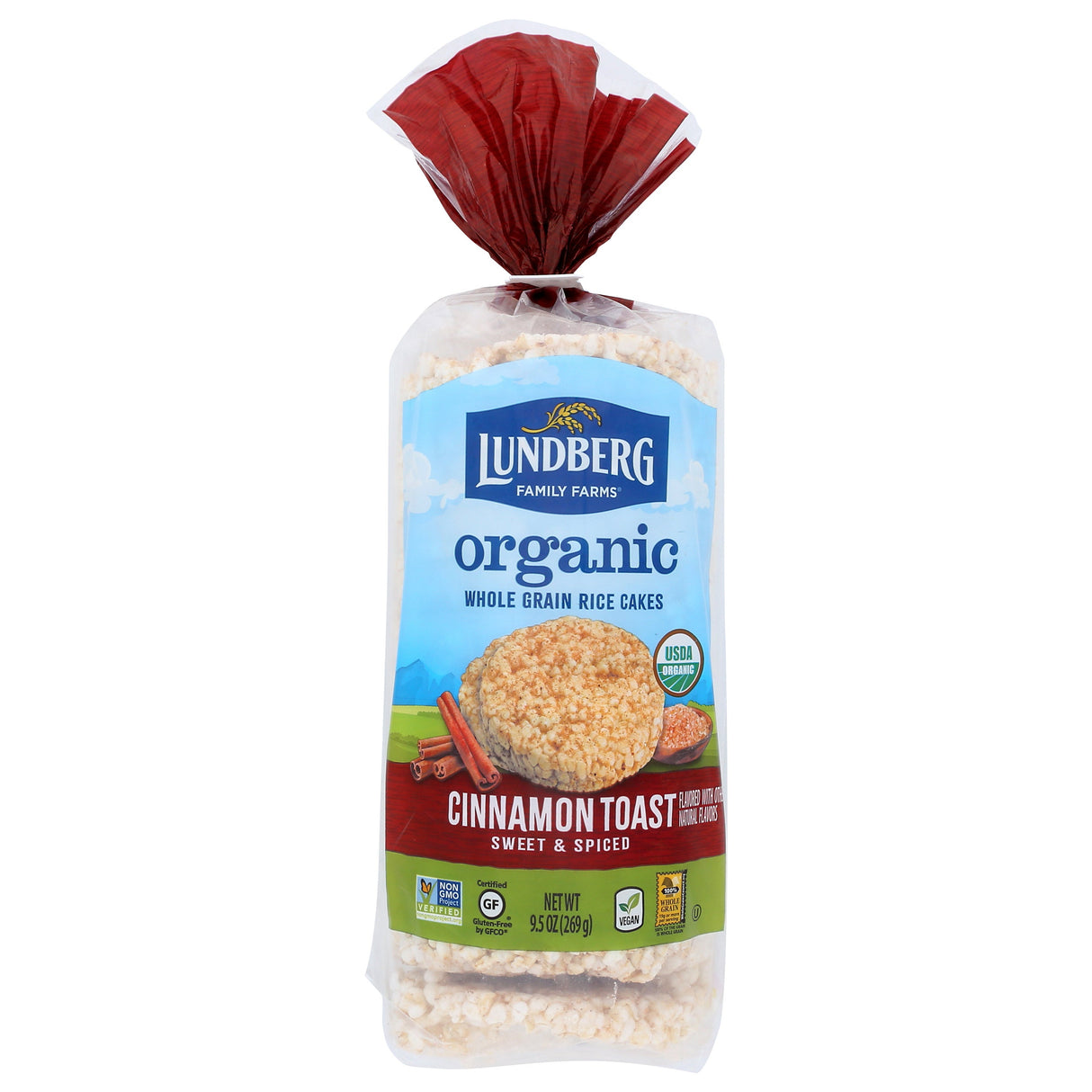 Rice Cakes, Cinnamon Toast,6 - 9.5 OUNCE