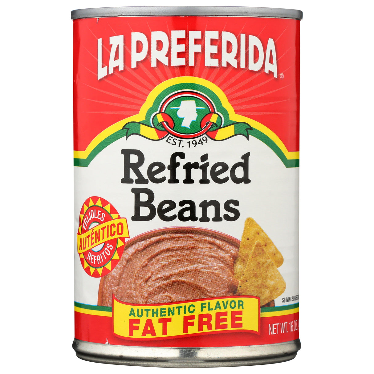 Beans, Refried, Low Fat,12 - 16 OUNCE