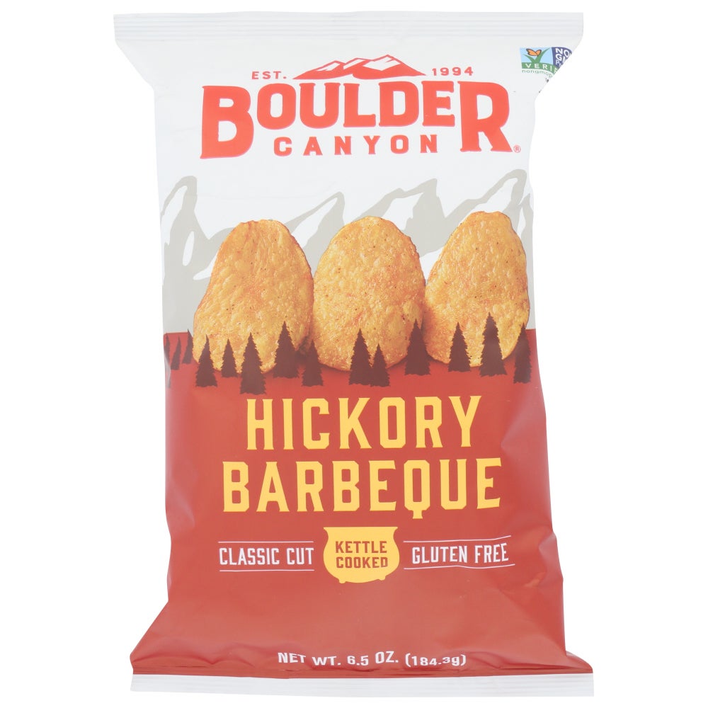Chips, Potato, Kettle, Hickory Barbeque,12 - 6.5 OUNCE