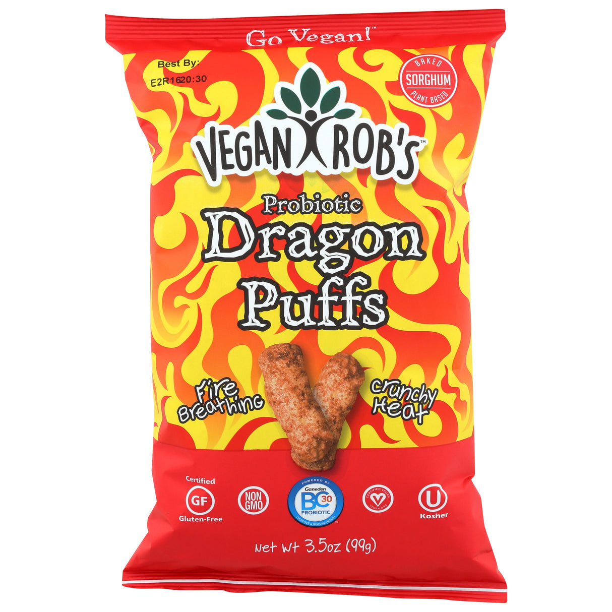 Snack Puffs, Spicy, Dragon,12 - 3.5 OUNCE