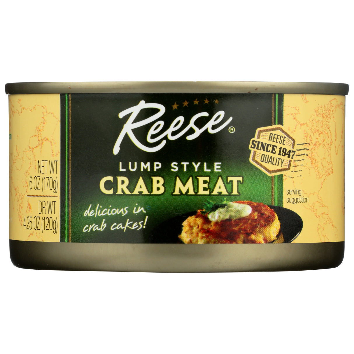 Crab Meat, Lump, Shelf-Stable,12 - 6 OUNCE
