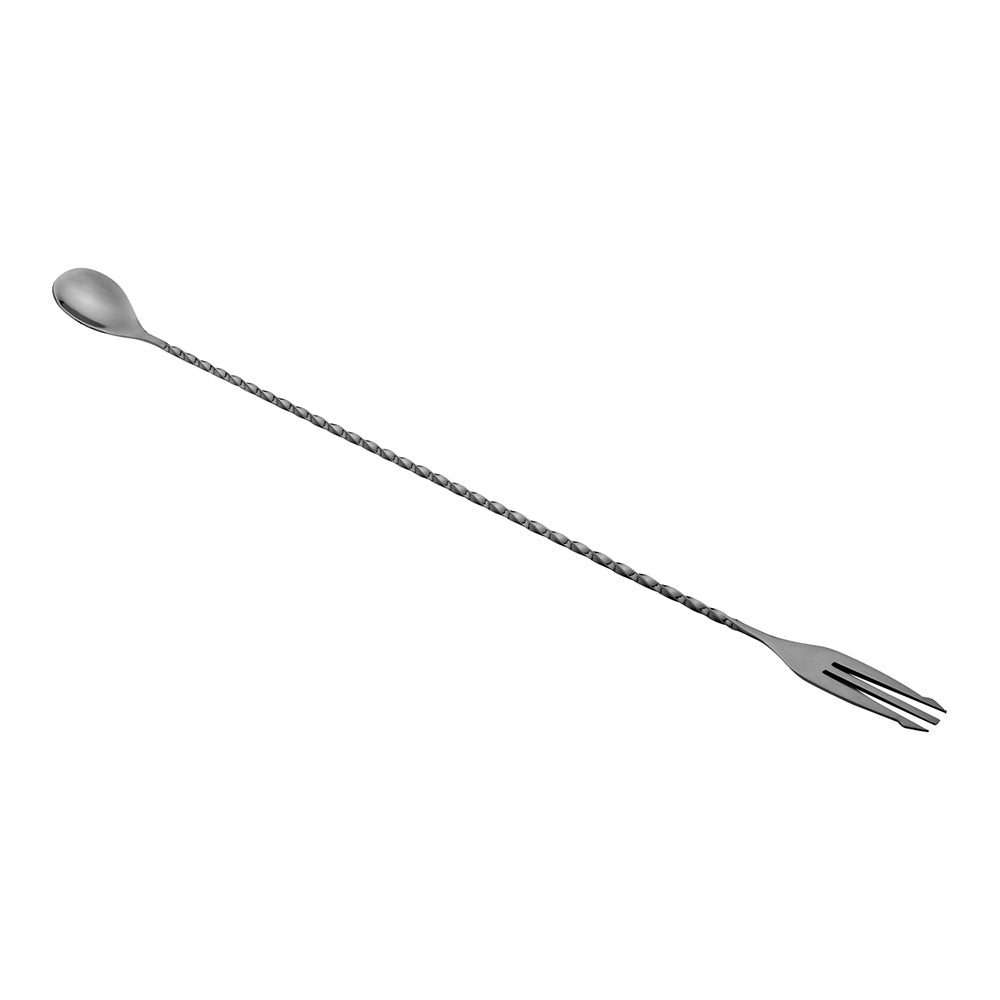 Spoon, Bar, 16 Inch, Black Plated, 16 Linear Inch,1 - 1 EACH