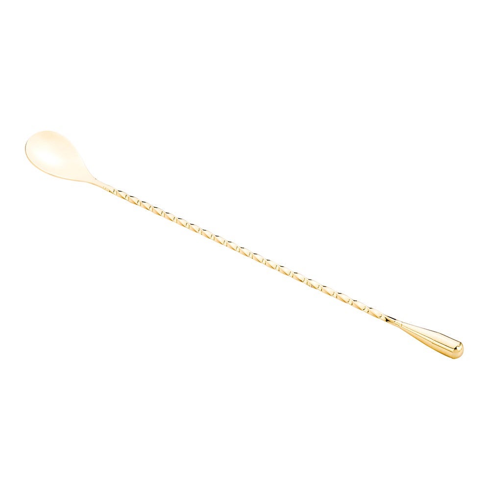 Spoon, Bar, 12 Inch, Gold Plated Stainless Steel, Belicoso, 12 Linear Inch,1 - 1 EACH