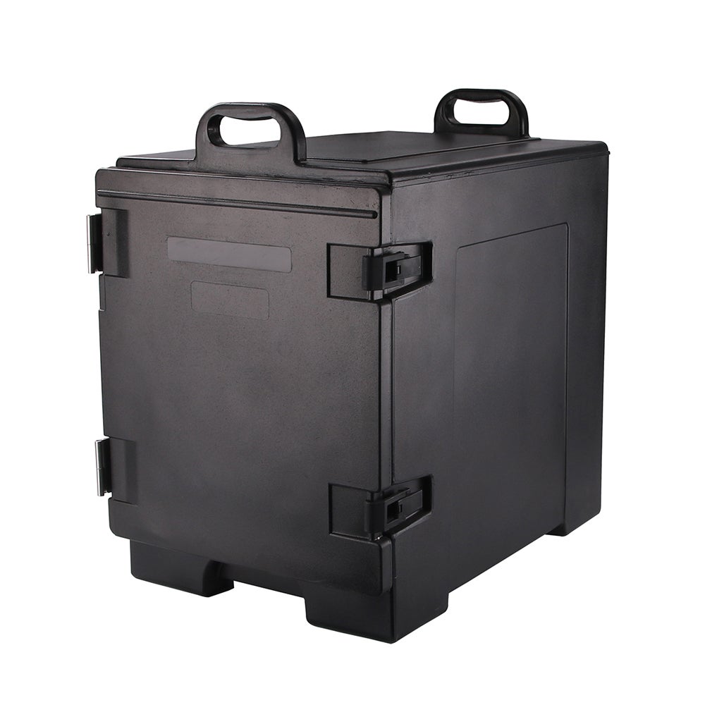 Carrier, 5-Pan, 16.75 x 24 x 25 Inch, Insulated, Black, Front Load,1 - 1 EACH