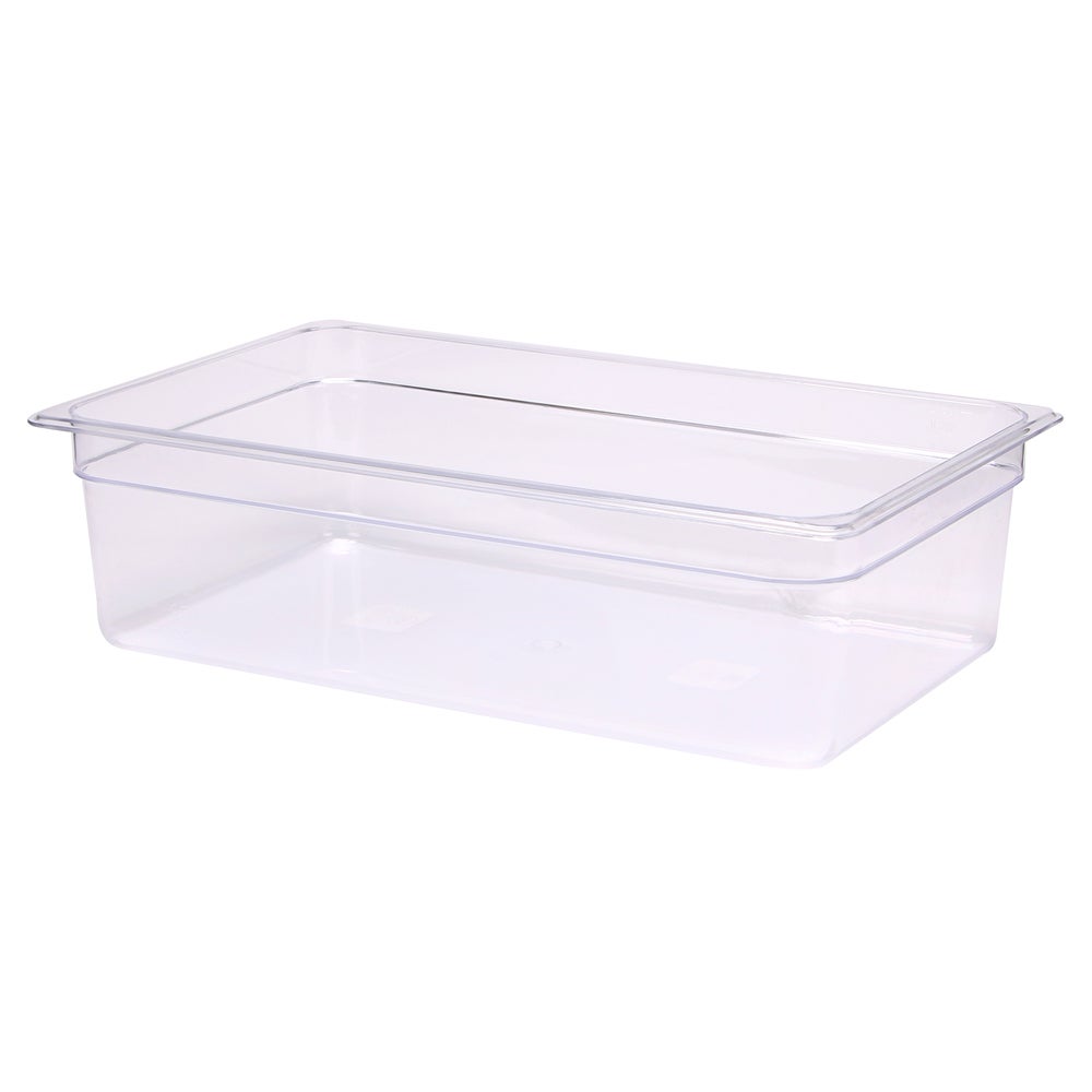 Pans, Food, 20.6 Quart, Full-Size, 10.75 x 12.75 x 6 Inch Clear, Plastic,10 - 1 EACH