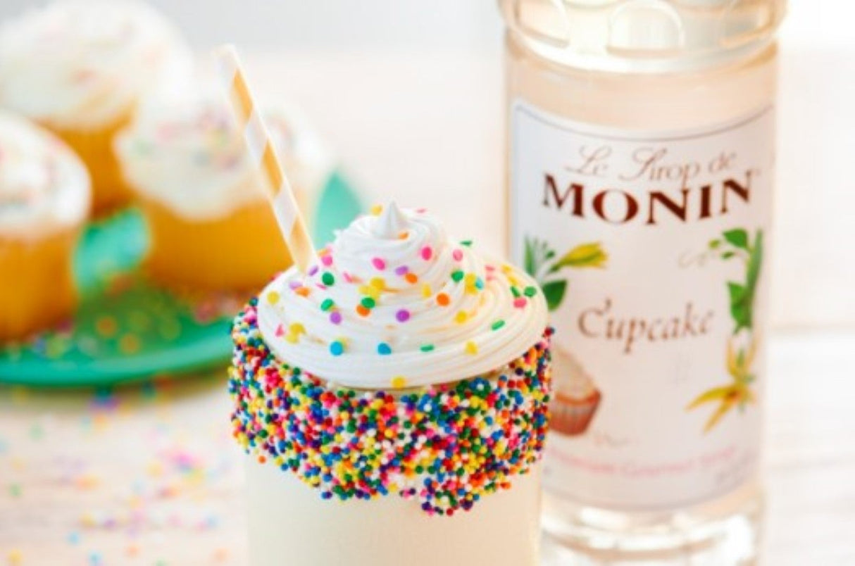 Beverage Syrup, Cupcake, Plastic,4 - 1 LITER