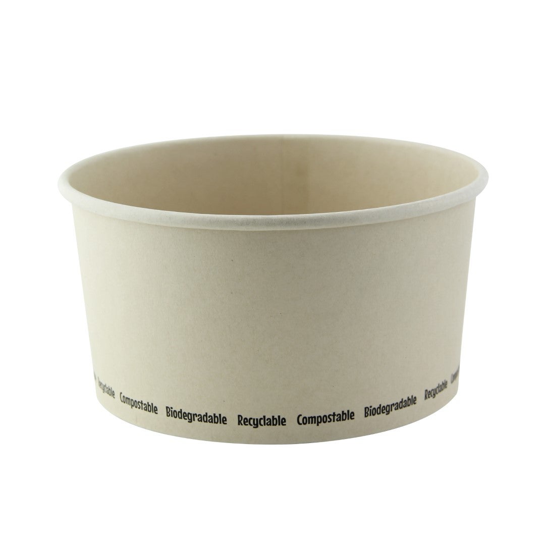 Containers, 34 Ounce, Bamboo, Round, 5.9 x 3.1 inch, Biodegradable & Compostable,8 - 45 COUNT