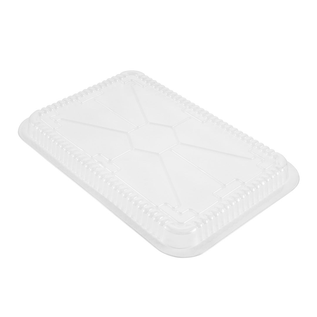 Lids, Dome, Plastic, Clear, Oblong, for Restaurantware 4 Pound Take-Out Containers,1 - 100 COUNT