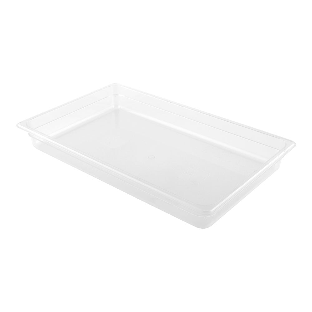 Pans, Food, Full-Size, Clear, Plastic, 2.5 Inch Deep,1 - 10 COUNT