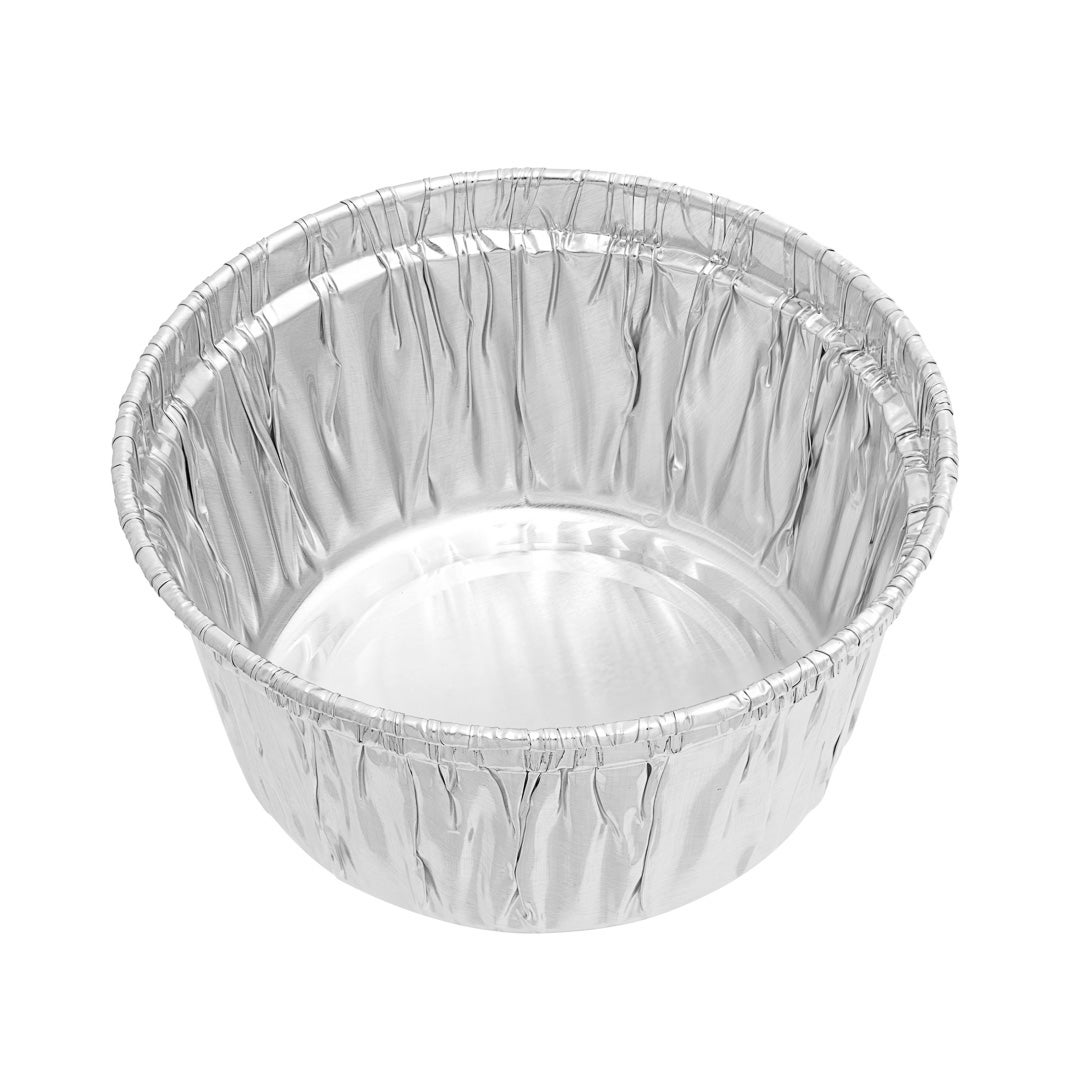 Cups, Ramekin, 4 Ounce 3 Inch, Foil, Round,1 - 100 COUNT