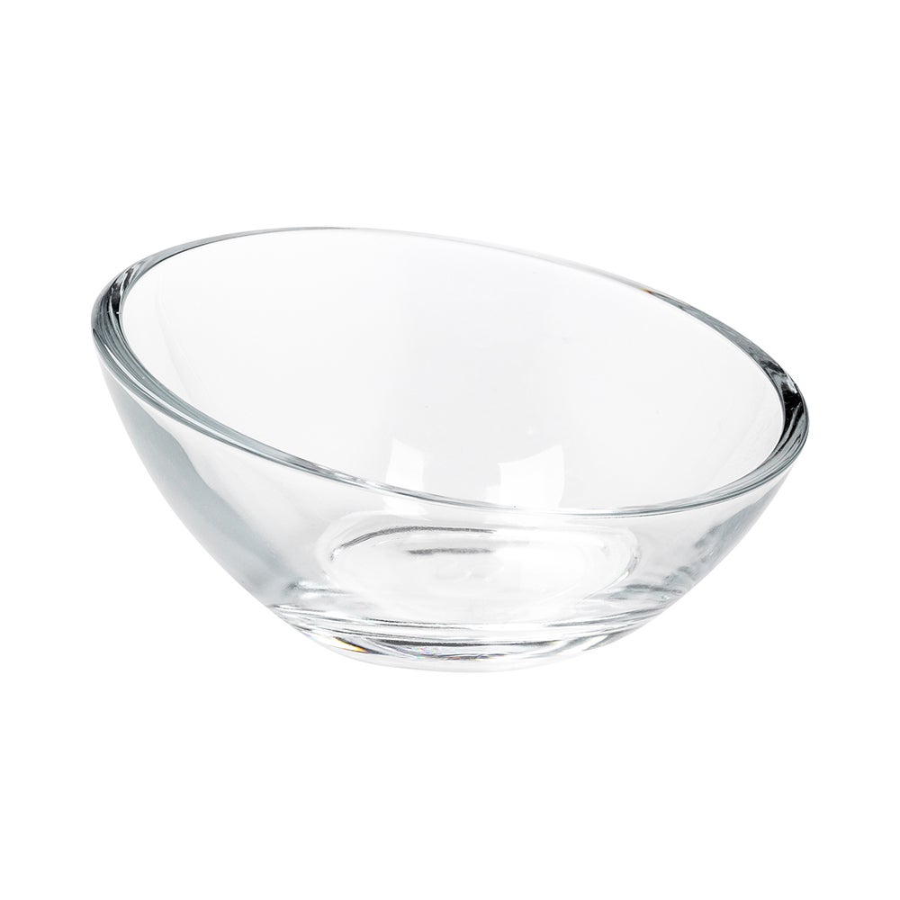 Bowls, Dessert, Incline Glass, 3 Ounce, 3.75 x 3.75 x 1.75 Inch, Clear,1 - 60 COUNT