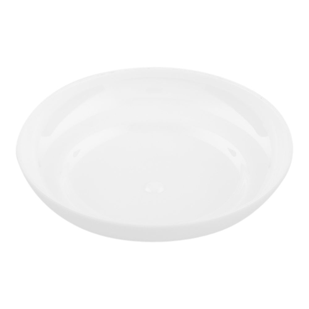 Plates, 3.25 Inch, Plastic, White Rotondo,1 - 25 COUNT