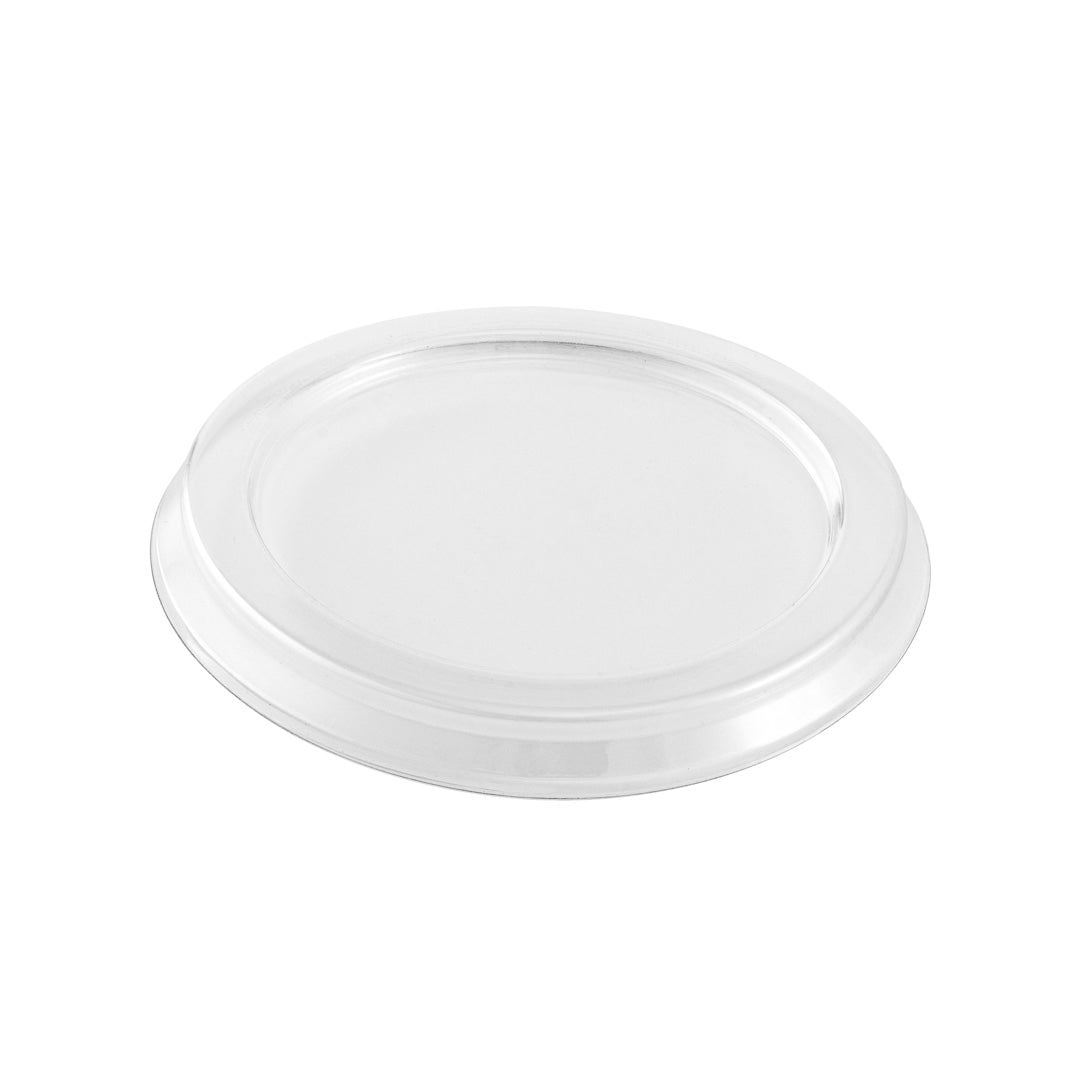 Lids, Flat, Plastic, Clear, Round, for Restaurantware Foil Ramekin & Portion Cups,1 - 100 COUNT