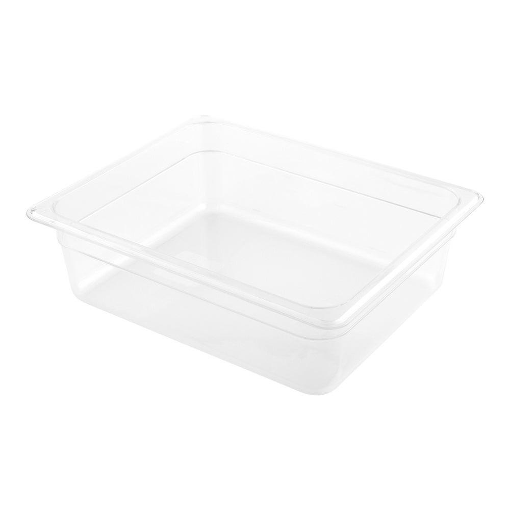 Pans, Food, Half-Size, Clear, Plastic, 4 Inch Deep,1 - 10 COUNT