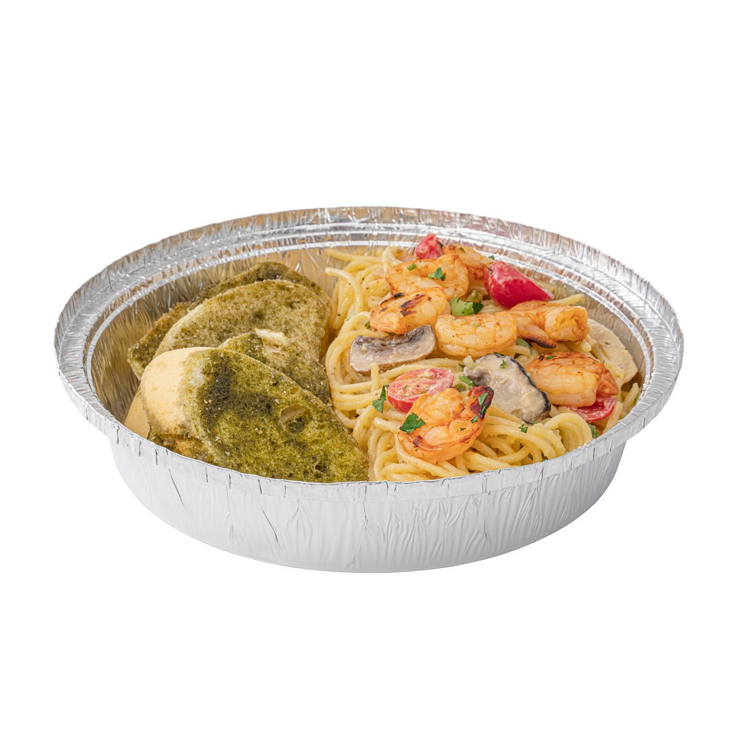 Pans, Take-Out, 36 Ounce 8 Inch, Foil, Round,1 - 100 COUNT