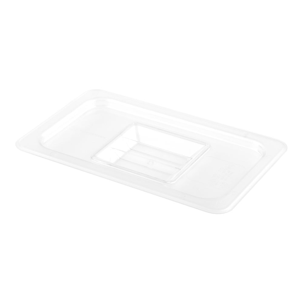 Lids, Food Pan, Clear, Plastic, for Quarter-Size Met Lux Containers,1 - 10 COUNT