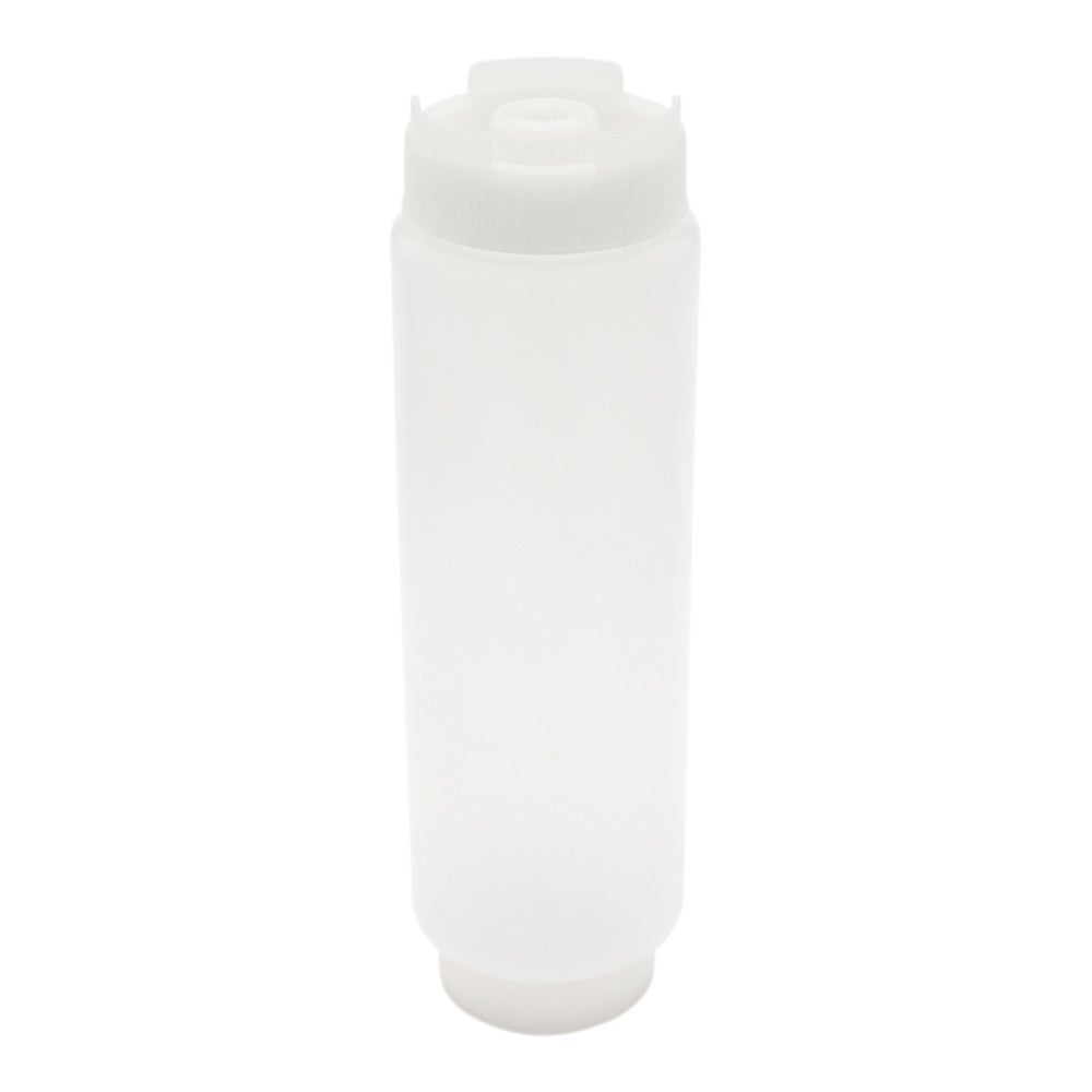 Bottles, Squeeze, 16 Ounce, Plastic, Clear, Inverted, Refill & Dispensing Lid,1 - 6 COUNT
