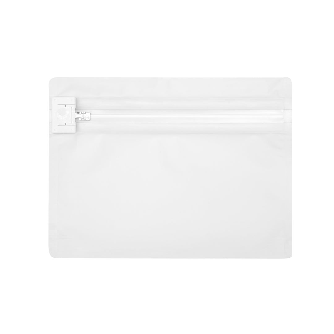 Bags, High Level Reclosable, 8 x 2 x 6 Inch, Plastic, White, Child-Resistant Lock,1 - 10 COUNT