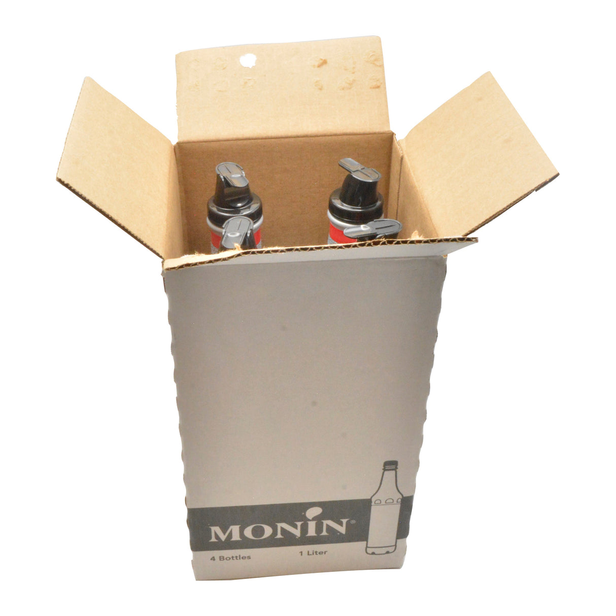 Beverage Syrup, Puree Strawberry Rhubarb, Plastic,1 - 1 LITER