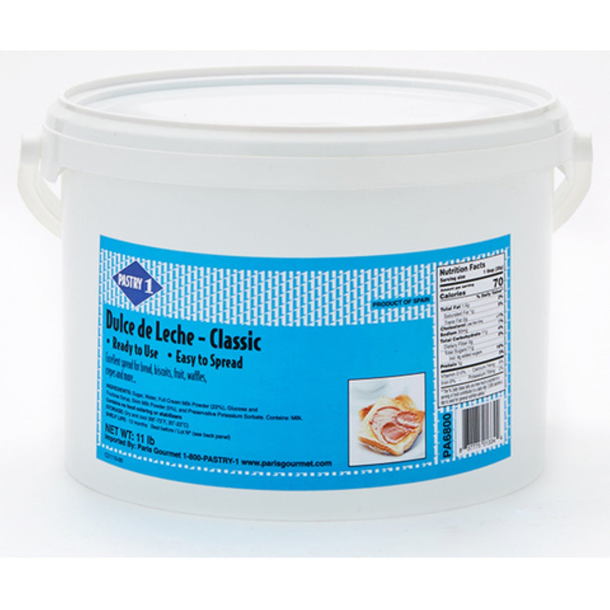 Sauce, Dulce de Leche,1 - 10 POUND