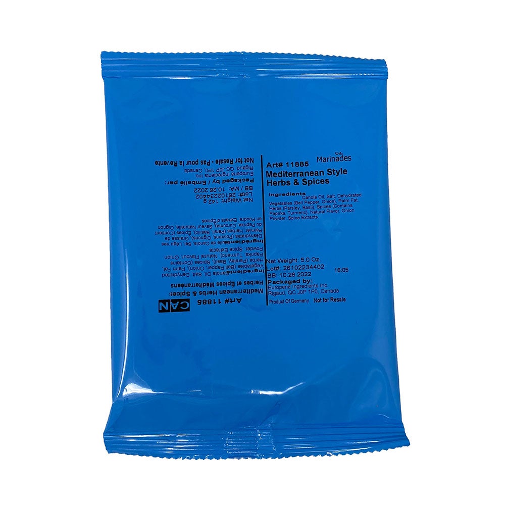 Marinade, Mediterranean Style Herbs & Spices,40 - 5 OUNCE